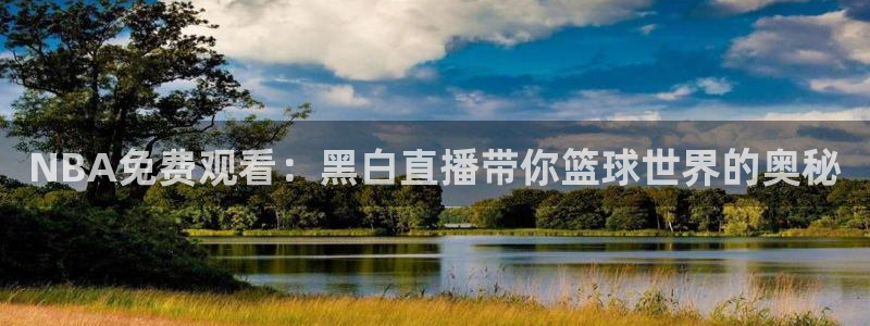 jrs极速体育直播：NBA免费观看：黑白直播带你篮球世界的奥秘
