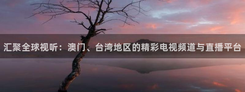 jrs直播直播极速体育：汇聚全球视听：澳门、台湾地区的精彩电视频道与直播平台